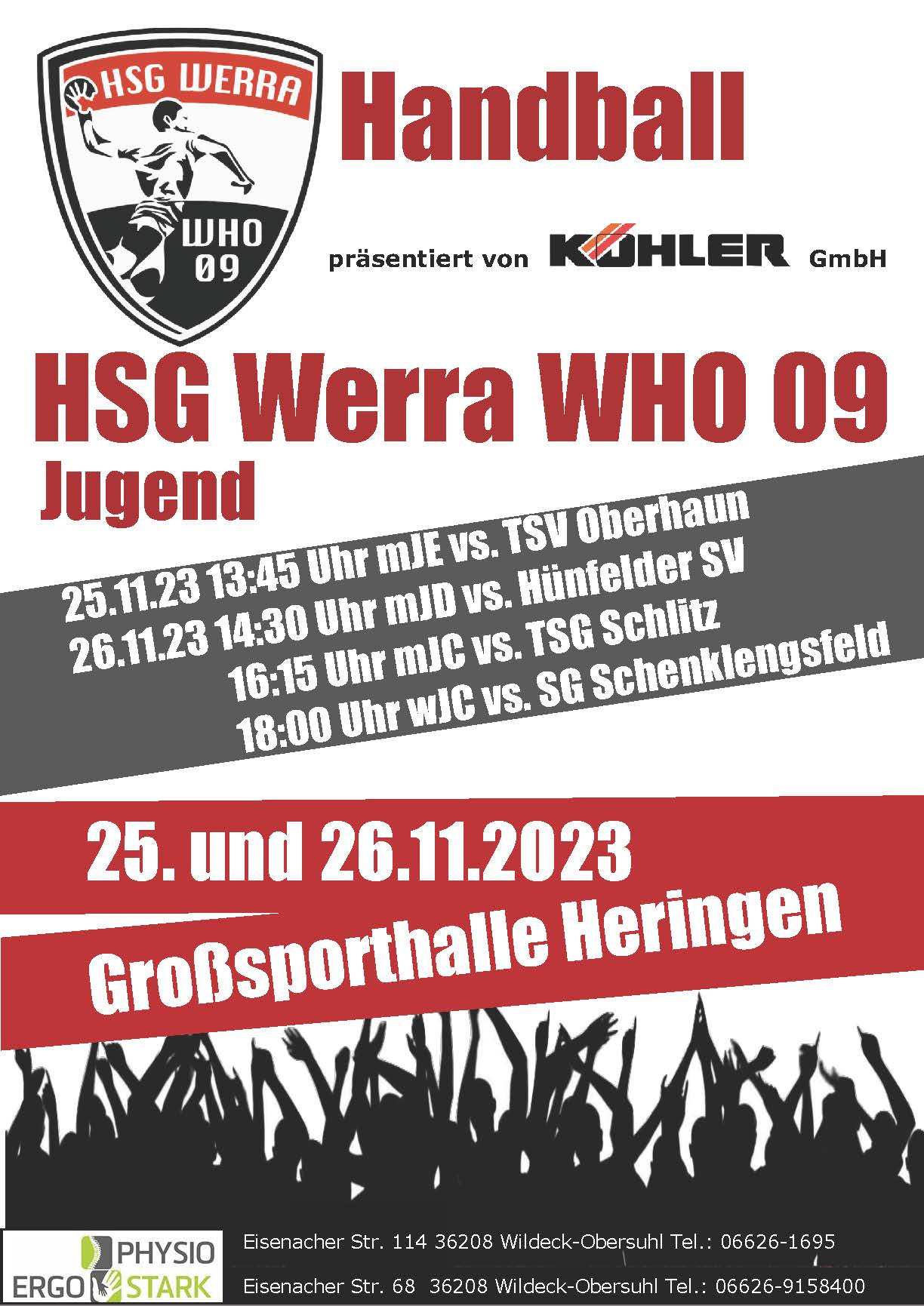 Die Jugendspiele am Wochenende Die Jugendspiele am Wochenende