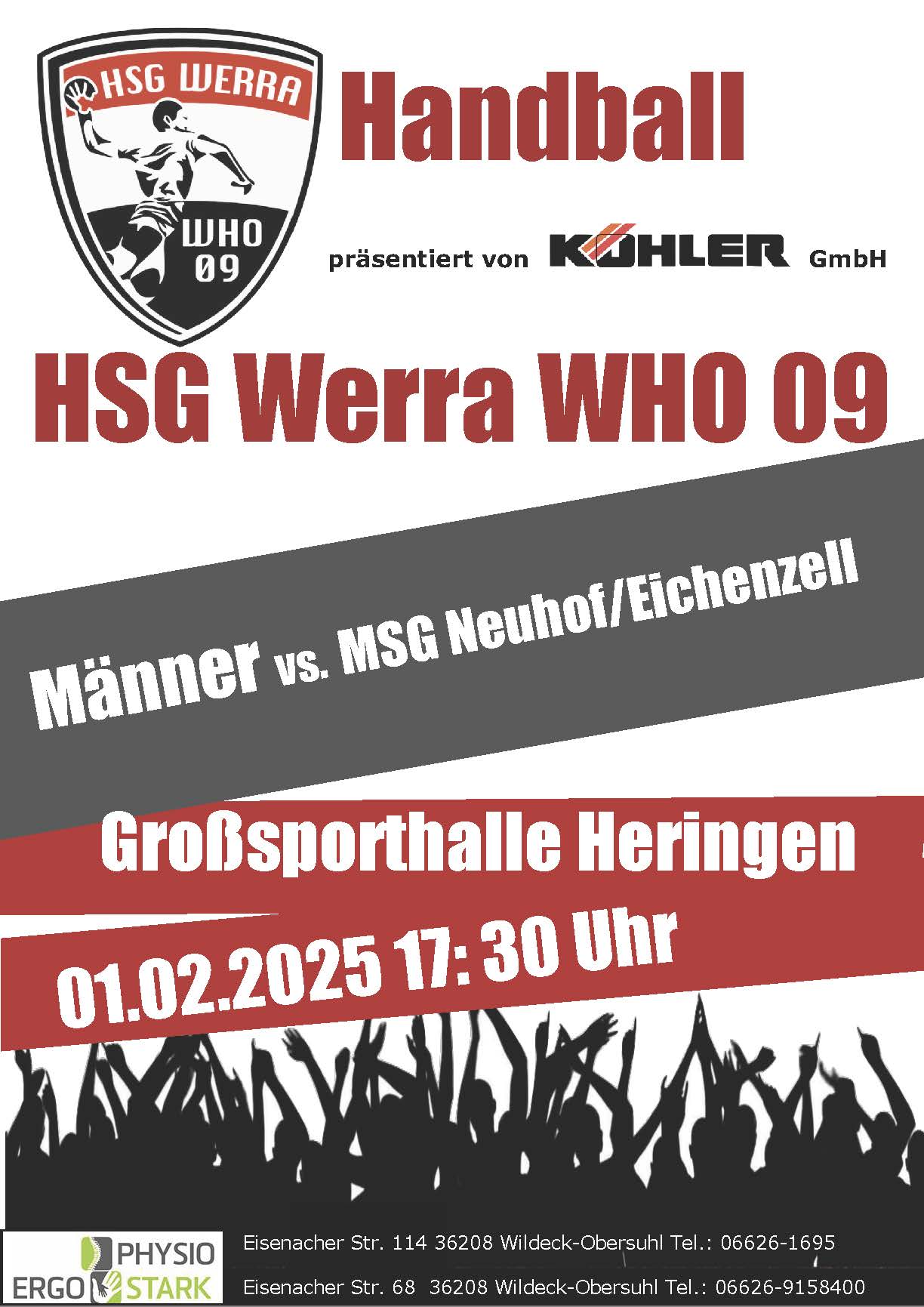 Erstes Heimspiel des Jahres