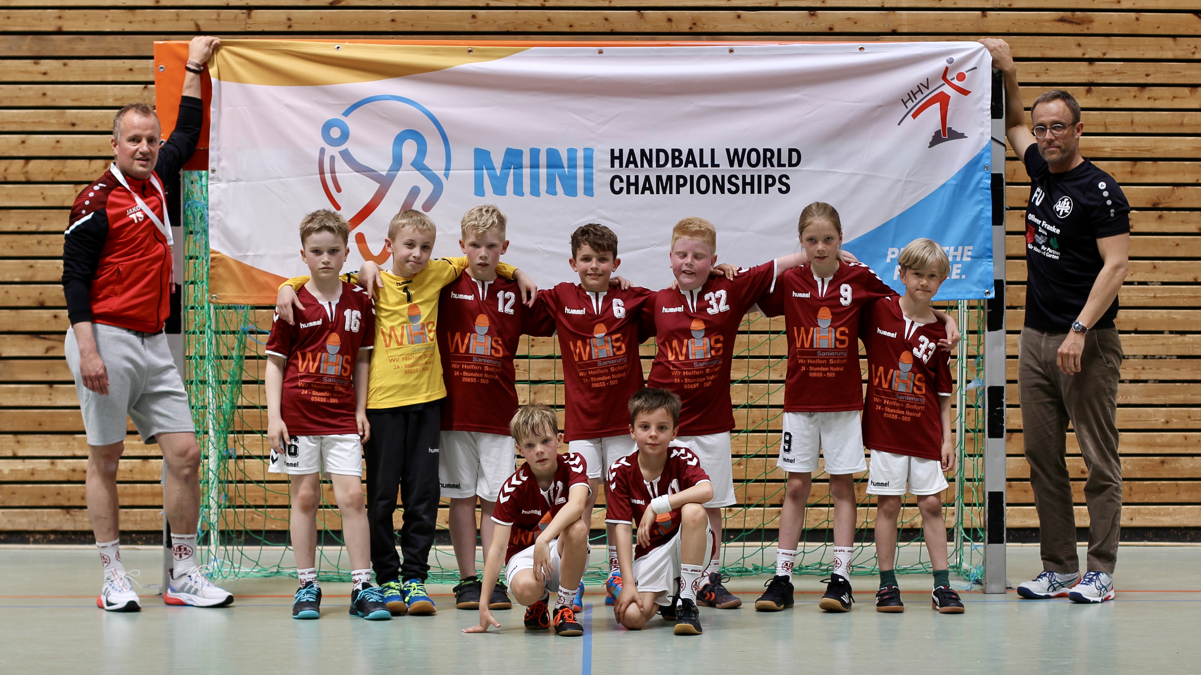 E-Jugend des VfL Wanfried für die Saison 2023/24 E-Jugend des VfL Wanfried auf der Mini WM 2023